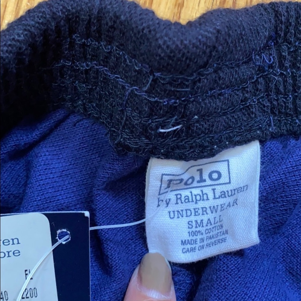 NWT Polo Ralph Lauren blue boxers size: S - Picture 4 of 7